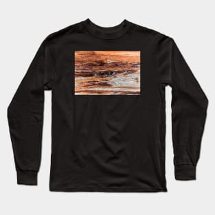 Vibrant Tree Oozing Sap From Trunk Long Sleeve T-Shirt